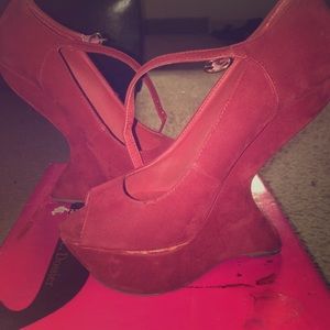 Red high heels
